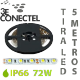 TIRA LED 5 METROS 72W IP66