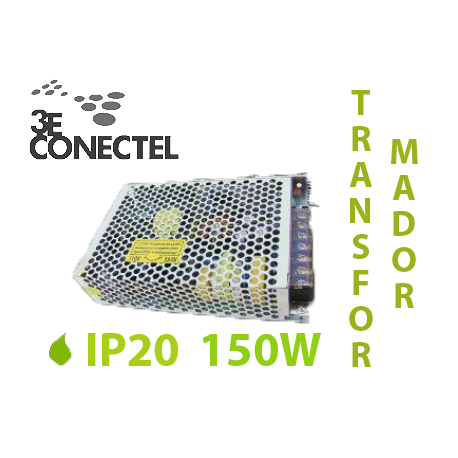 TRANSFORMADOR TIRAS LED 150W INTERIOR